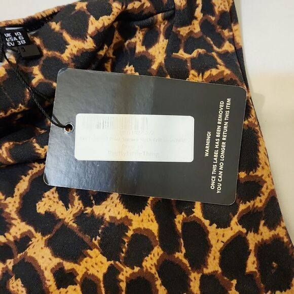 Pretty little thing cheetah print dress size 6 - Picture 7 of 7